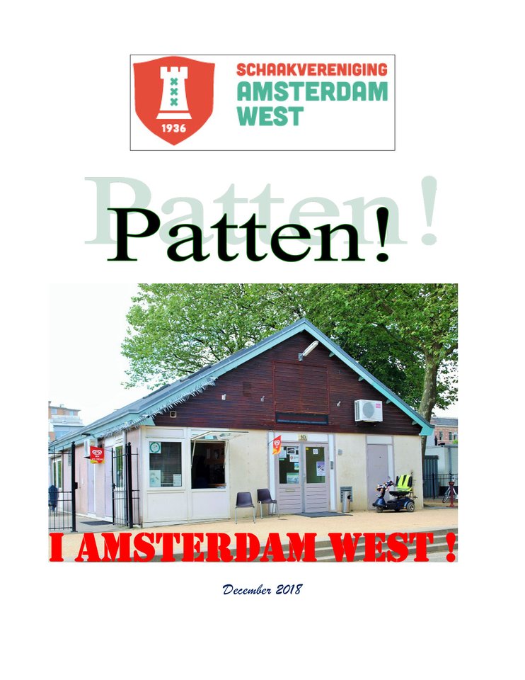 Voorkant van Patten december 2018